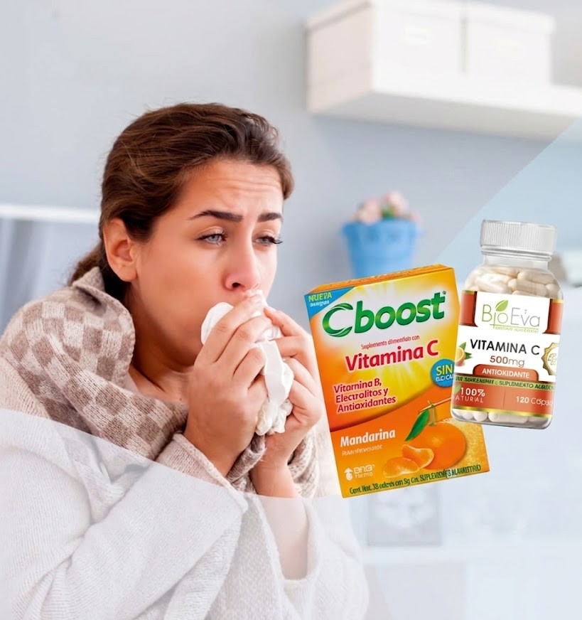 Vitamina C y Antigripales